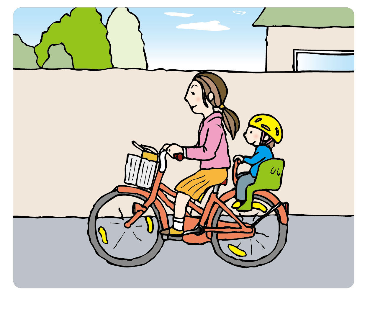 自転車 子供 乗せ いつから